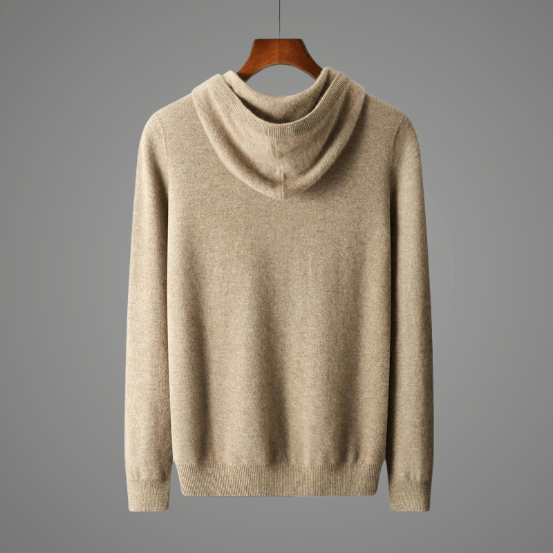 Elara Hoodie — Premium Wool Cashmere Blend Hoodie for Warmth (Camel XS) - | Zavonix