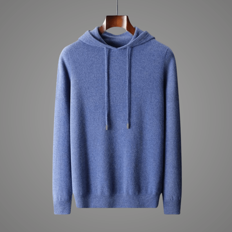 Elara Hoodie — Premium Wool Cashmere Blend Hoodie for Warmth (Light Gray XS) - | Zavonix