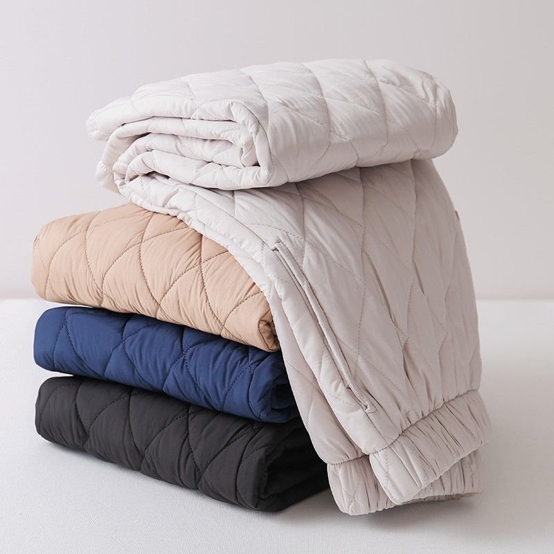 Elara Quilted Insulated Pants — Warm Soft Fabric with Diamond Stitching - Zavonix