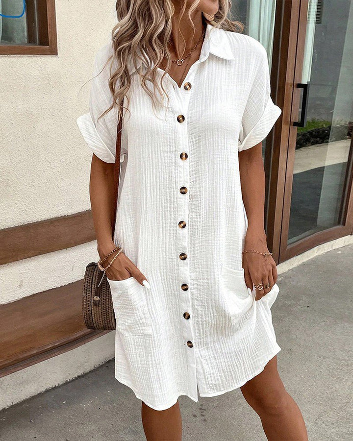 Elara Relaxed Shirt Dress product image 1