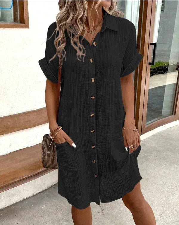 Elara Relaxed Shirt Dress product image 3