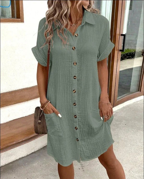 Elara Relaxed Shirt Dress product image 4