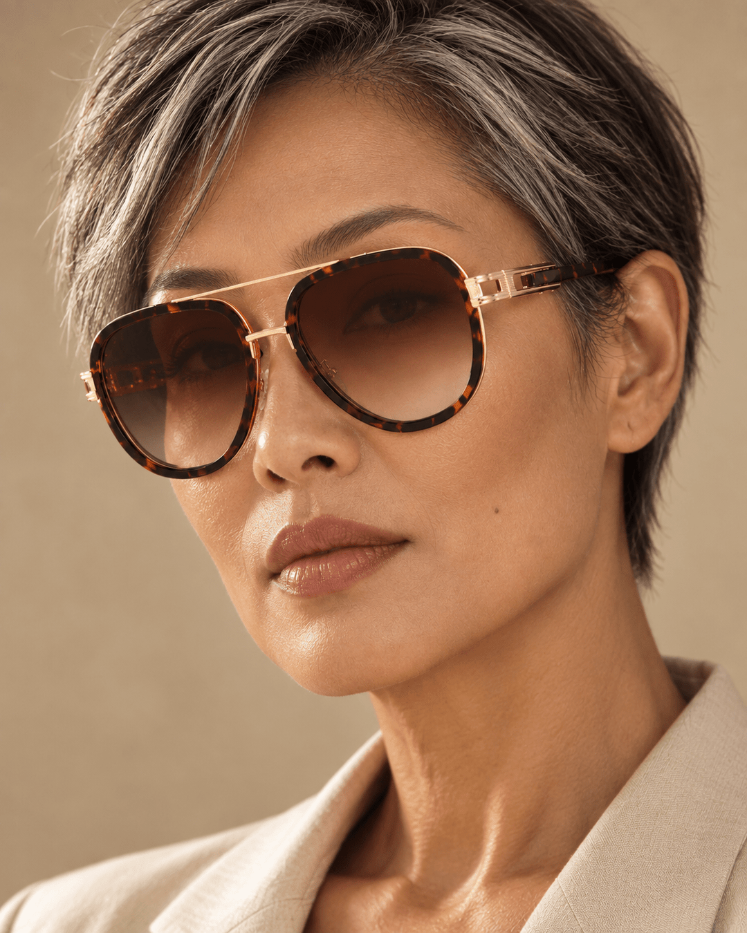 Elbrin Square Aviator Sunglasses product image 3