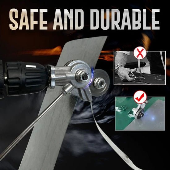Electric Drill Plate Cutting Machine | Efficient Metal and Plastic Sheet Cutting Tool 4