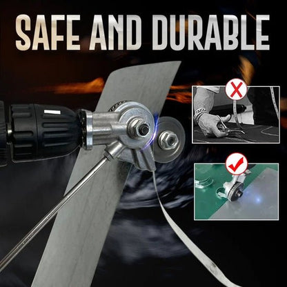 Electric Drill Plate Cutting Machine | Efficient Metal and Plastic Sheet Cutting Tool 4