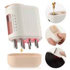 Electric Scalp Oil Application Wand | Scalp Massager with Red Light Therapy & Vibration | Hair Growth & Care, IPX5 (Advanced scalp massager & hair oil applicator ) - Scalp massager | Zavonix
