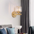 Elegant Crystal Wall Light with Modern Arm Design for Hallway and Living Spaces 8