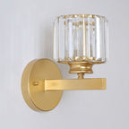 Elegant Crystal Wall Light with Modern Arm Design for Hallway and Living Spaces 7