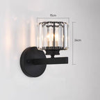 Elegant Crystal Wall Light with Modern Arm Design for Hallway and Living Spaces 2