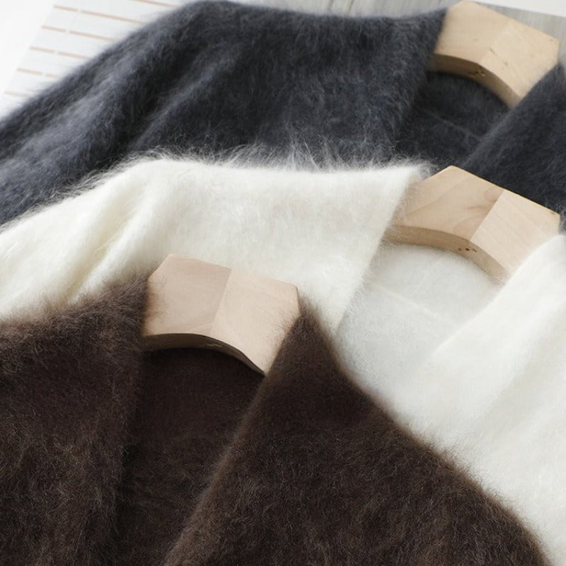 ELENA™ CASHMERE CARDIGAN (Gray XS) - | Zavonix