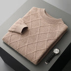 Elenor Cashmere Sweater — Soft, Warm Lightweight Knitwear for Comfort (Camel S) - | Zavonix