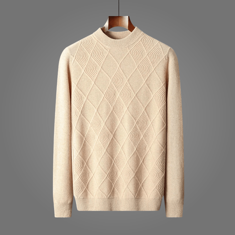 Elenor Cashmere Sweater — Soft, Warm Lightweight Knitwear for Comfort (Dark Grey S) - | Zavonix