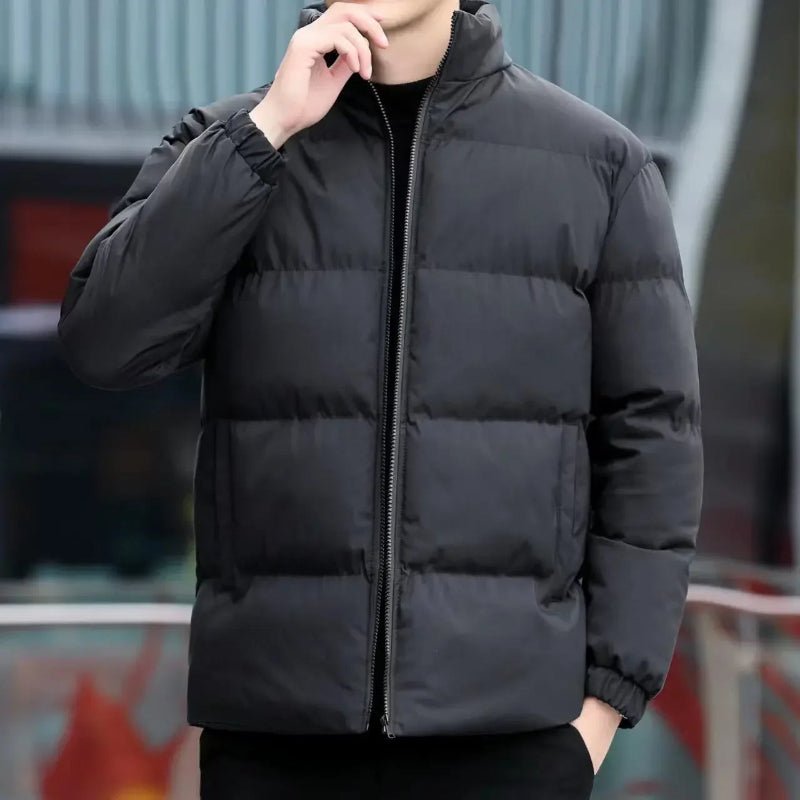 Elenora — Lightweight Puffed Jacket with Ultra - Soft Fabric (Black XS) - | Zavonix