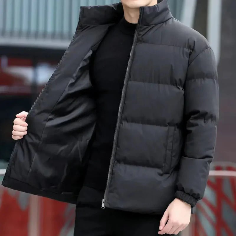 Elenora — Lightweight Puffed Jacket with Ultra - Soft Fabric (Black XS) - | Zavonix