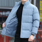 Elenora — Lightweight Puffed Jacket with Ultra - Soft Fabric (Blue XS) - | Zavonix