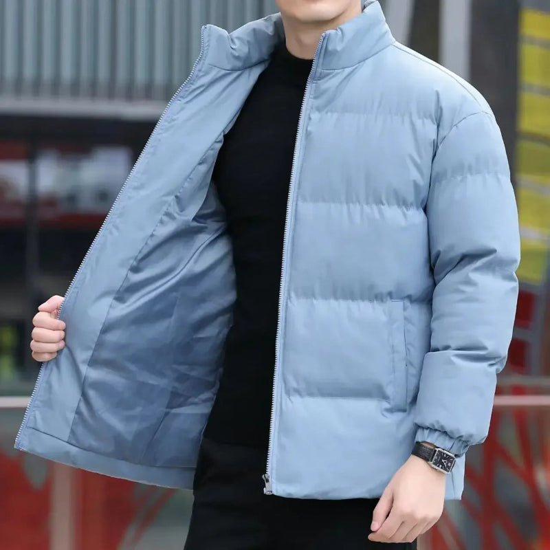 Elenora — Lightweight Puffed Jacket with Ultra - Soft Fabric (Blue XS) - | Zavonix