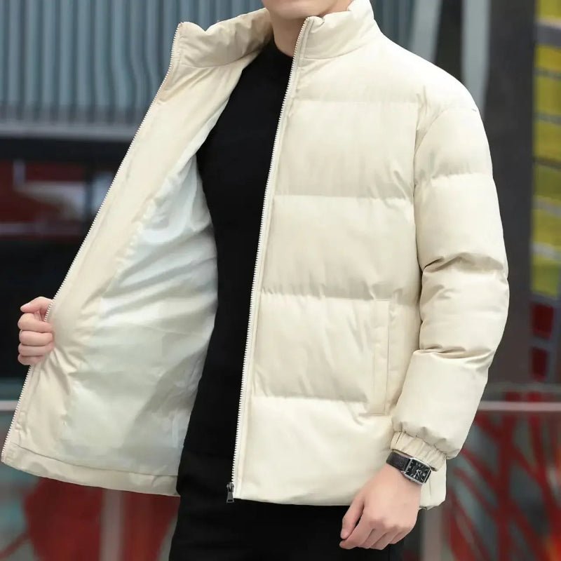 Elenora — Lightweight Puffed Jacket with Ultra - Soft Fabric (White XS) - | Zavonix