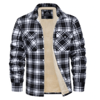 Eli Men's Jacket | Fleece Lined, Classic Plaid Winter Outerwear 5