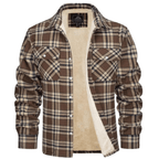 Eli Men's Jacket | Fleece Lined, Classic Plaid Winter Outerwear 7
