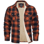 Eli Men's Jacket | Fleece Lined, Classic Plaid Winter Outerwear 0