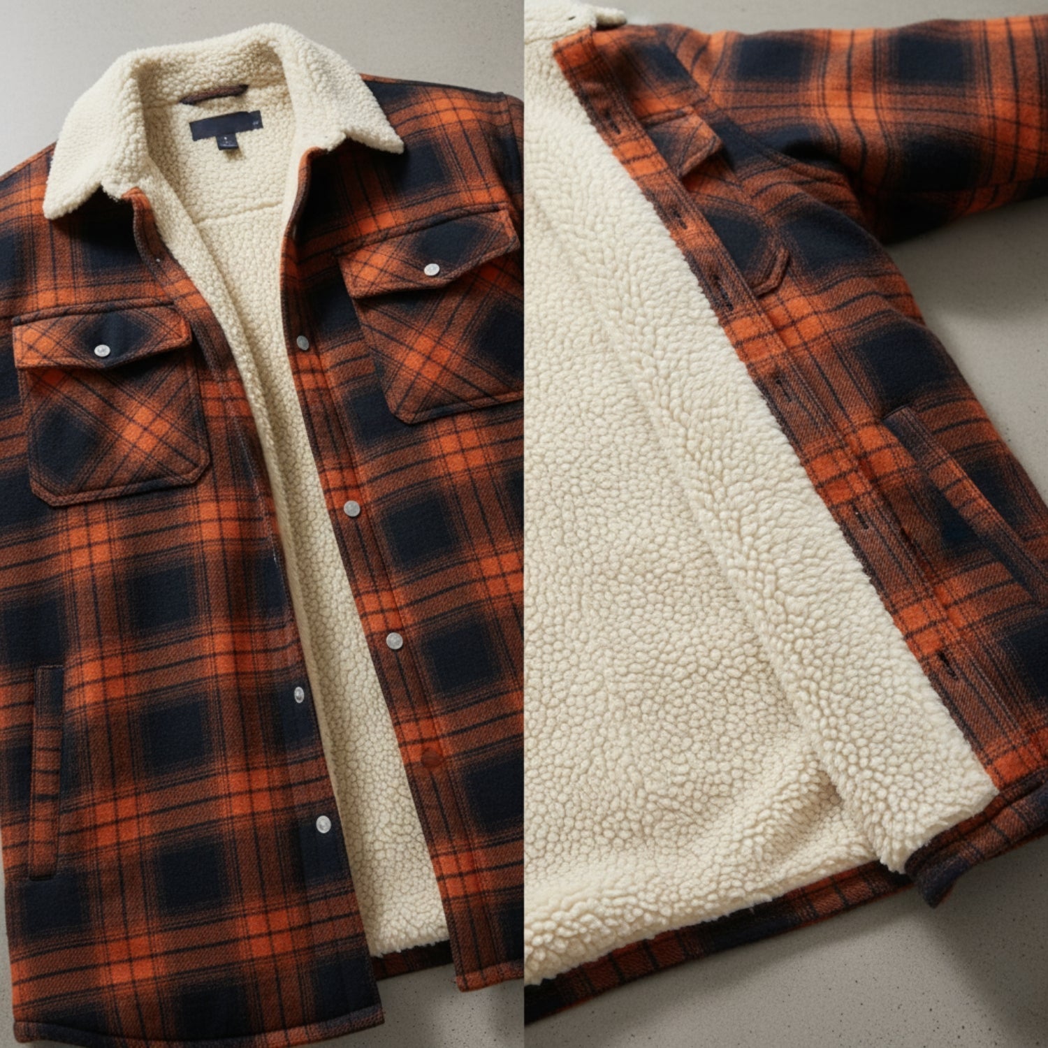 Eli Men's Jacket | Fleece Lined, Classic Plaid Winter Outerwear 3