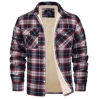 Eli Men's Jacket | Fleece Lined, Classic Plaid Winter Outerwear 4