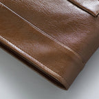 Ellaro — Premium Tailored Leather Jacket with Front Pockets - Zavonix