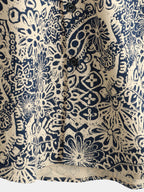 Elara — Men’s Lightweight Viscose - Linen Short Sleeve Shirt (S ) - | Zavonix