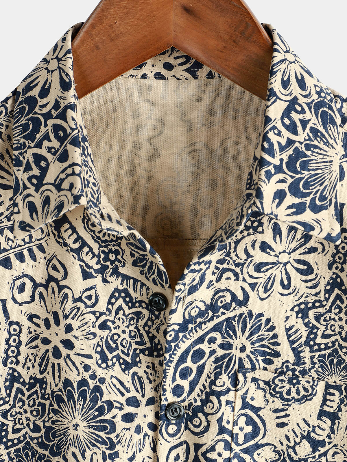 Elara — Men’s Lightweight Viscose - Linen Short Sleeve Shirt (S ) - | Zavonix