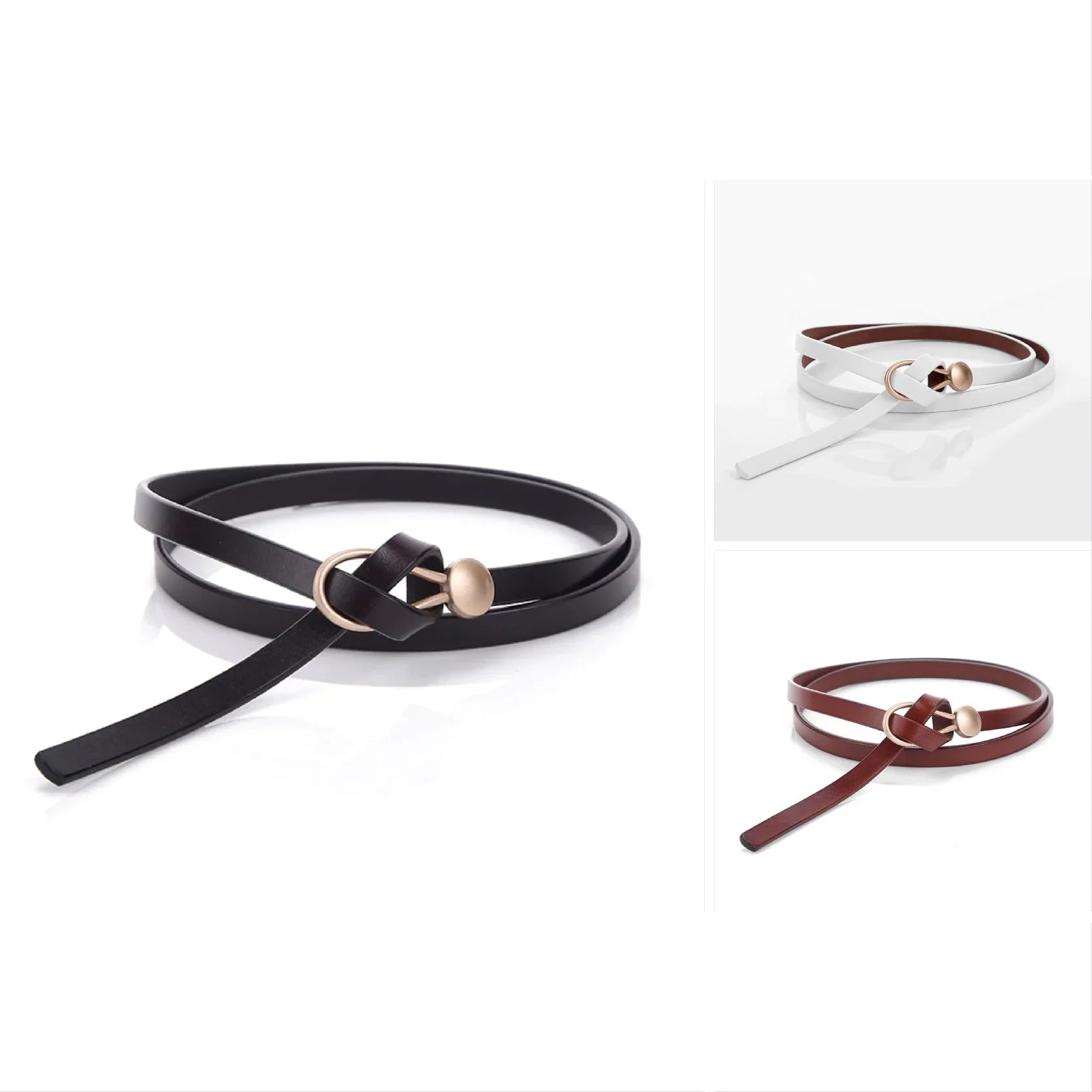 Elite Grip Leather Belt (All 3 Colors (DEAL) ) - Women belts | Zavonix