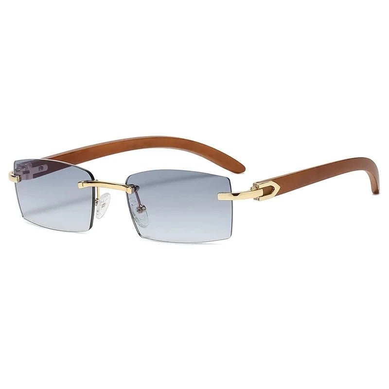 Elite Timber Shades Vintage Wooden Sunglasses (Gray ) - Sunglasses | Zavonix