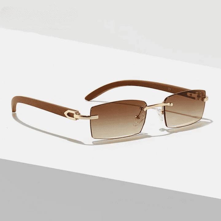 Elite Timber Shades Vintage Wooden Sunglasses (Gray ) - Sunglasses | Zavonix