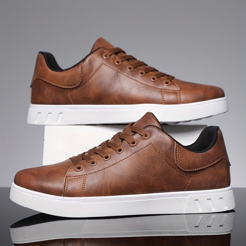 EliteLeather Shoes™ — Command Every Room with Unstoppable Comfort and Style (Brown 14) - Shoes | Zavonix