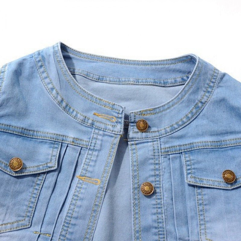 ELLAGRACE DENIM JACKET (XS ) - | Zavonix