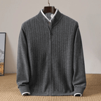 Ellis Cashmere Sweater — Soft Merino Wool Blend with Cozy Warmth (Beige S) - | Zavonix