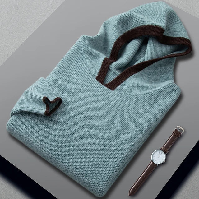 Ellory — Premium Cashmere Hoodie for Ultimate Comfort (Dark Turquoise XS) - | Zavonix