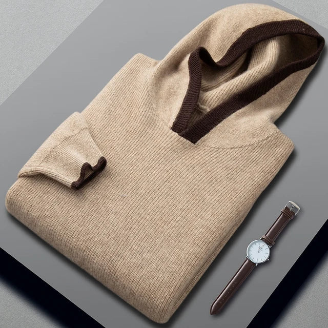 Ellory — Premium Cashmere Hoodie for Ultimate Comfort (Camel XS) - | Zavonix