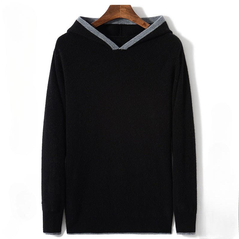 Ellory — Premium Cashmere Hoodie for Ultimate Comfort (Black XS) - | Zavonix