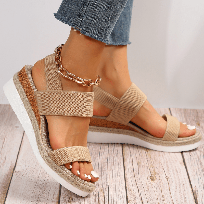 Elodie Stretch Platform Sandals product image 1