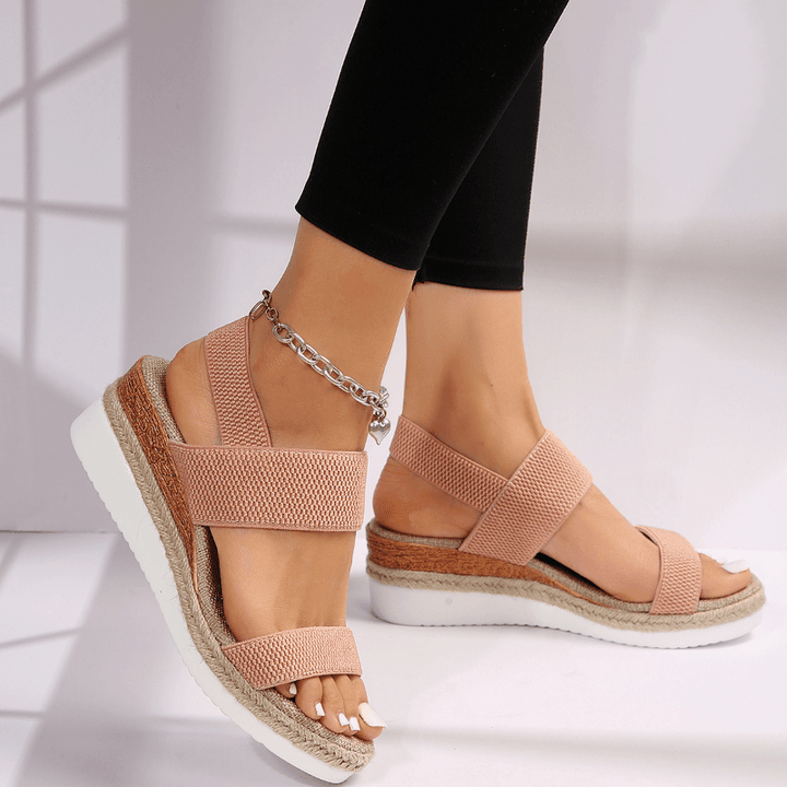 Elodie Stretch Platform Sandals product image 3