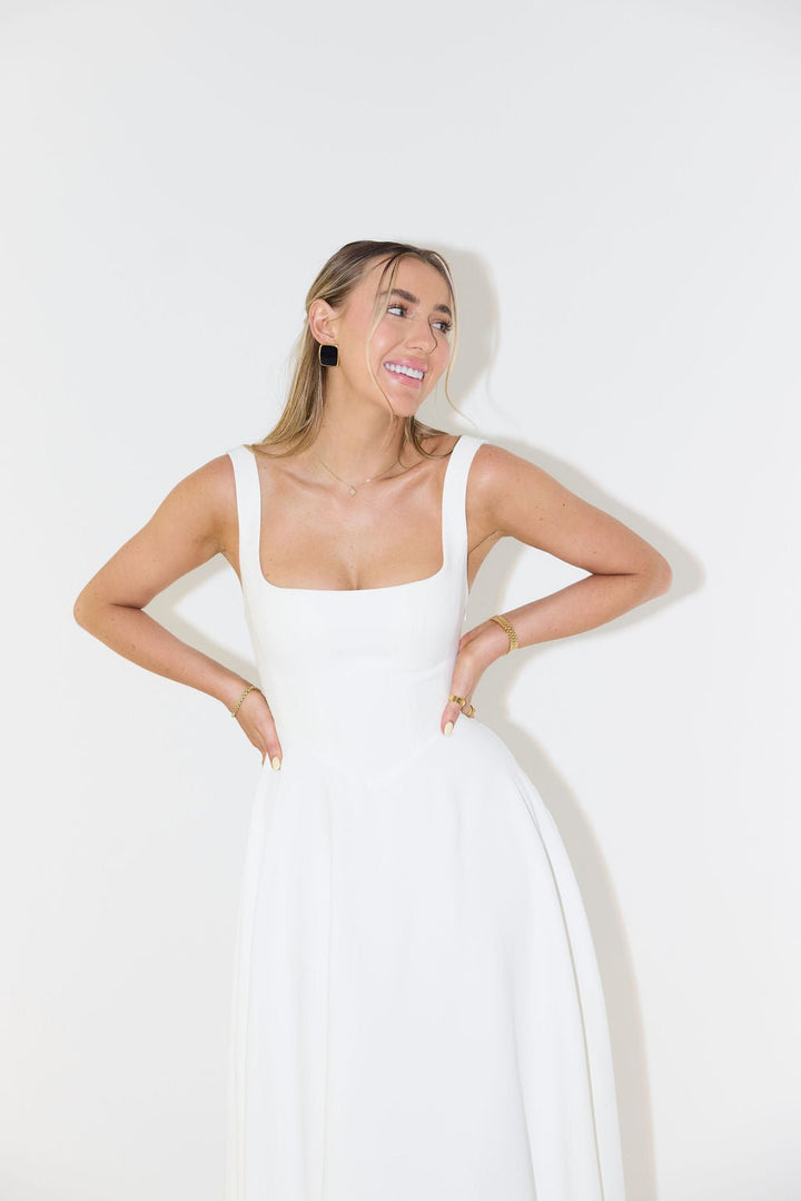 Eloise Square-Neck Midi Dress product image 4
