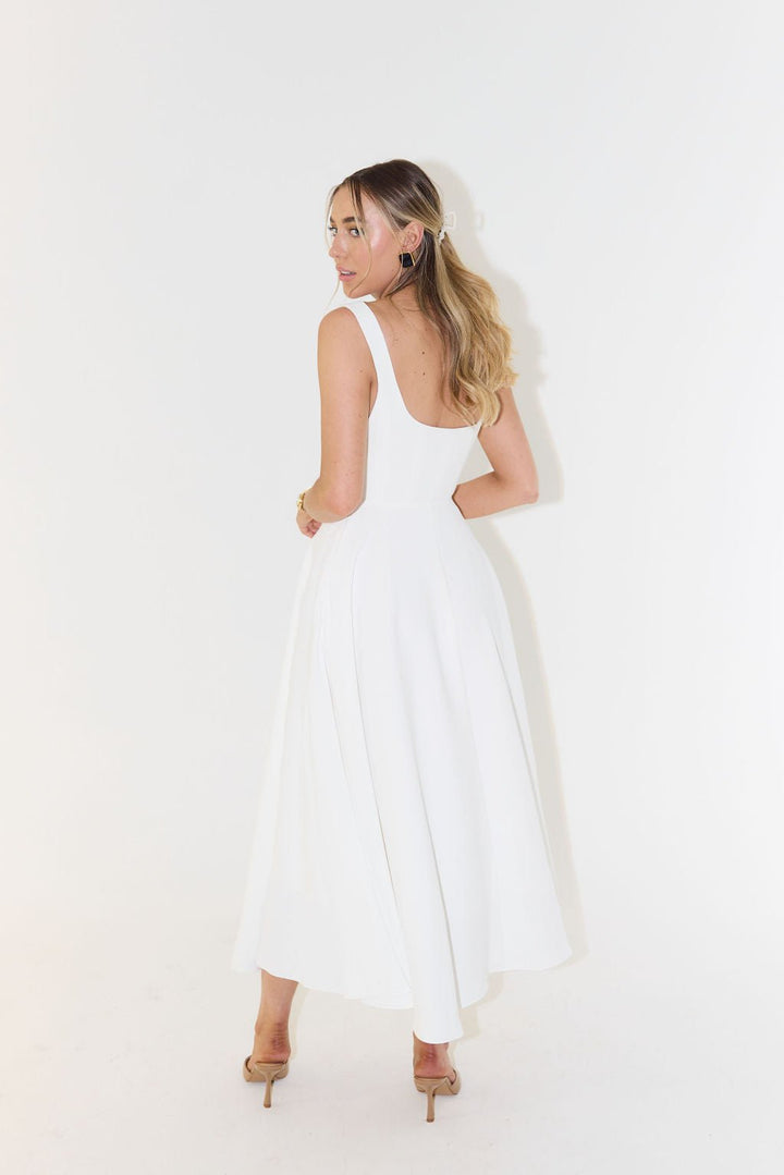 Eloise Square-Neck Midi Dress product image 6