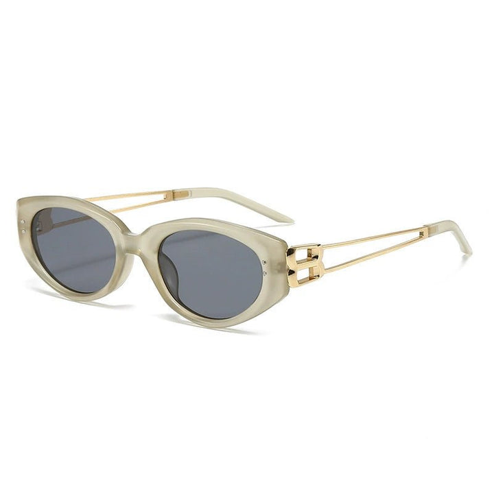 Eloria Cat-Eye Sunglasses Ivory image 13
