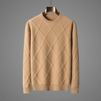 Elsin Merino — Soft Wool Sweater with Tailored Fit and Warmth (Blue S) - | Zavonix