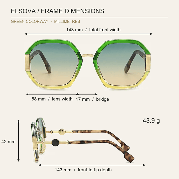 Elsova Geometric Sunglasses product image 6