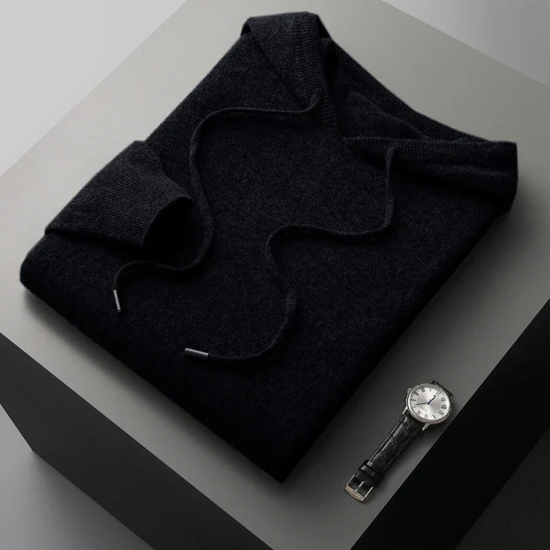 Elara Hoodie — Premium Wool Cashmere Blend Hoodie for Warmth (Light Gray XS) - | Zavonix