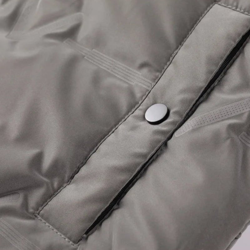 Elysian Men's Puffer Jacket | Lightweight Technical Fabric, Elegant Design 5