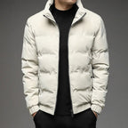 Elysian Men's Puffer Jacket | Lightweight Technical Fabric, Elegant Design 2
