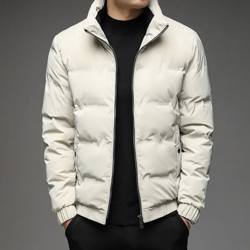 Elysian Men's Puffer Jacket | Lightweight Technical Fabric, Elegant Design 2