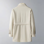 "Essence" Trench Coat (White S) - Trench coat | Zavonix